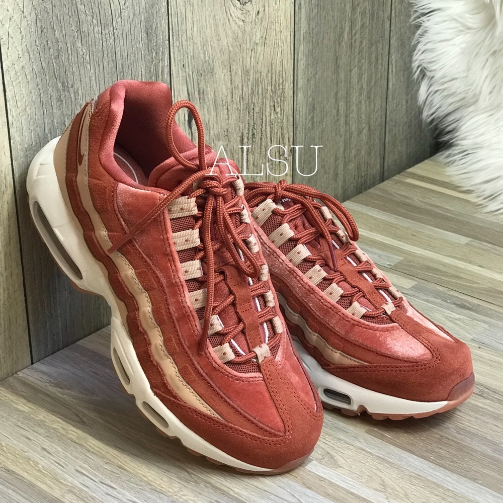 NWT Nike Air Max 95 LX Dusty Peach🍑 W AUTHENTIC - Picture 6 of 8